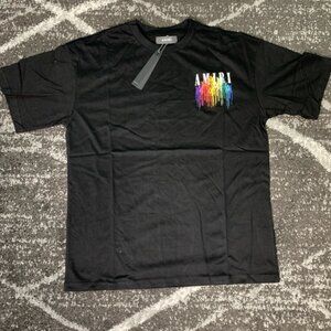 - Amiri Multi Color DripT-Shirt Men’s Large, Medium, Small